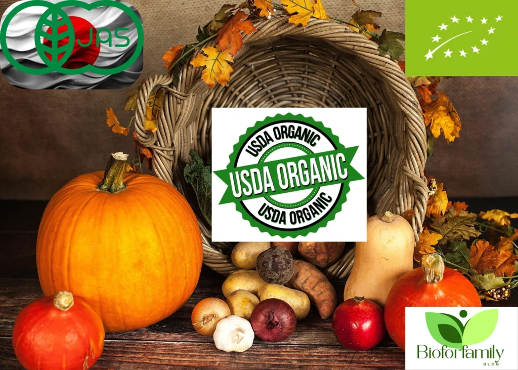 JAS Organic vs. USDA Organic vs. EU Organic