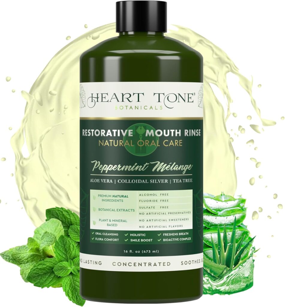 Natural Ways to Strengthen Enamel Without Expensive Treatments nano silver mouthwash | all natural | adult restorative mouth rinse | aloe vera, colloidal silver, & tea tree | complete oral care & fresh breath | fluoride, gmo, & alcohol free