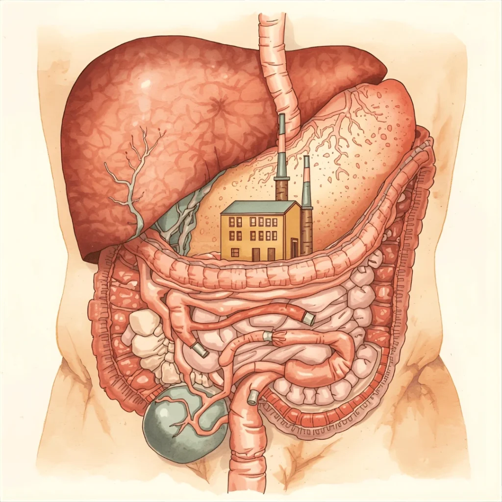  pancreas is a small factory with two main production lines