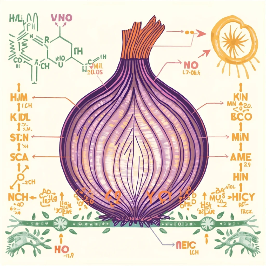 onion extract also showed benefits for cholesterol levels