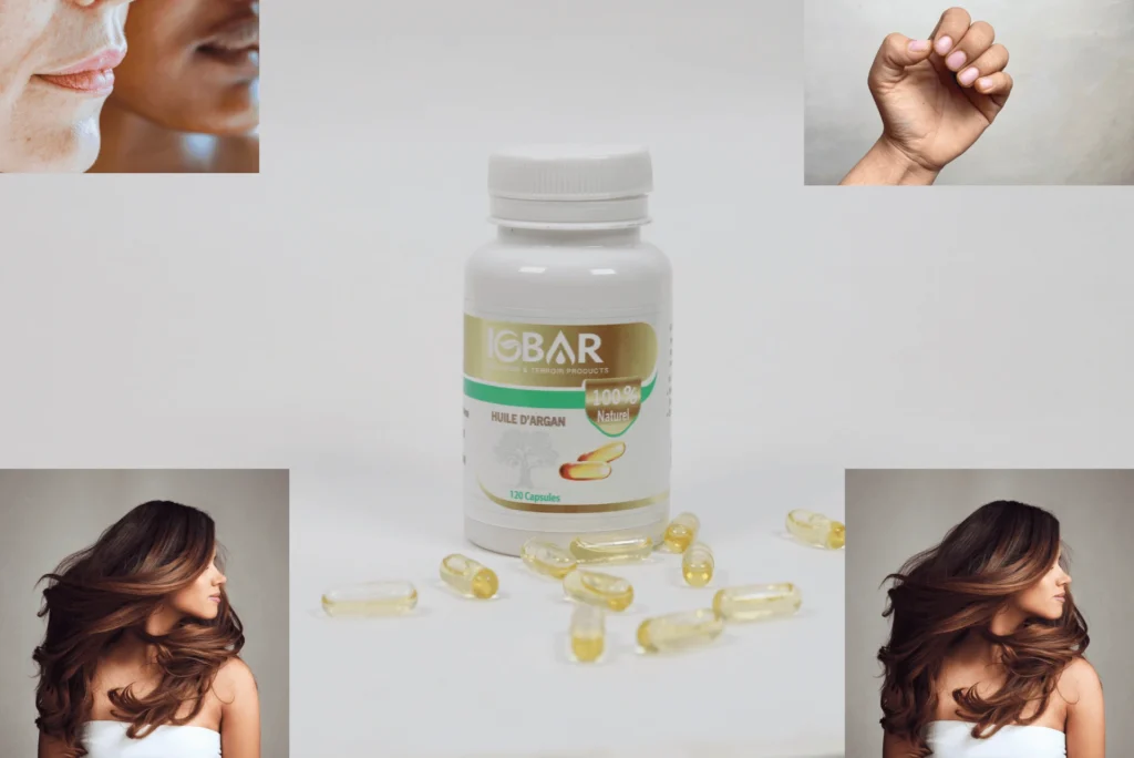 Each capsule contains a specific amount of pure organic argan oil
