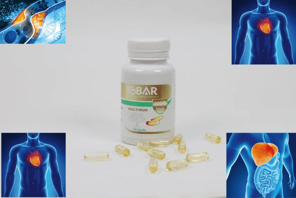 organic argan oil capsules offer lasting internal benefits: