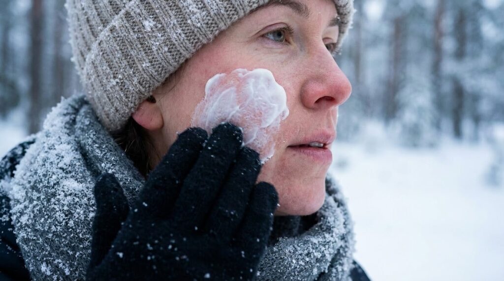 Best Creams for Winter: Comparative Review of the Most Effective Moisturizers Available Applying rich winter face cream to dry skin to lock in moisture and prevent winter dryness